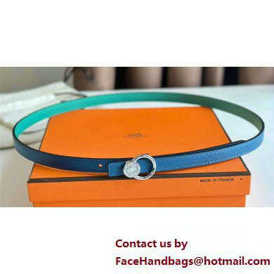 Hermes mini laquee belt buckle & Reversible leather strap 13 mm 06 2023